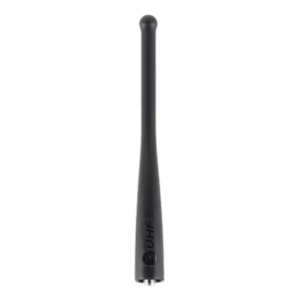 Front view of the Motorola PMAE4018 UHF GPS folded monopole radio antenna