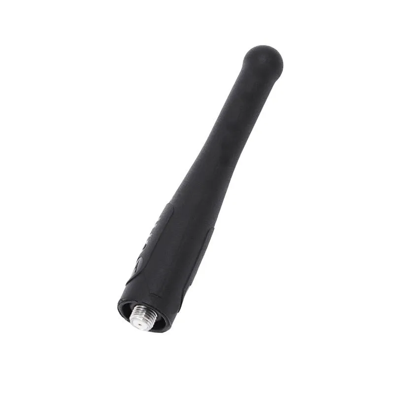 Tw Motorola Pmae4023 Two Way Radio Front view of the Motorola PMAE4023 GPS UHF antenna 430-470MHz