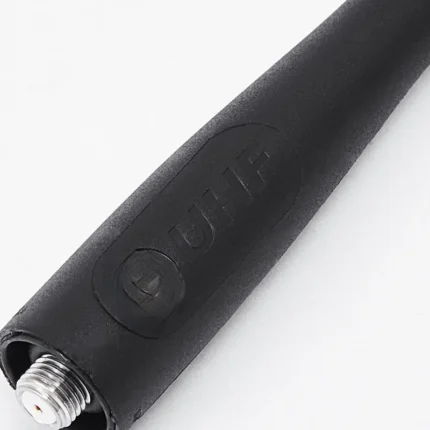 Detail shot of the Motorola PMAE4023 GPS UHF antenna 430-470MHz