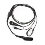 Front view of the PMLN5097 covert three-wire earpiece kit for MOTOTRBO radios