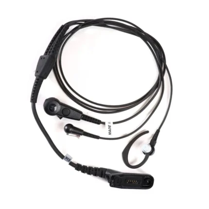 Front view of the PMLN5097 covert three-wire earpiece kit for MOTOTRBO radios