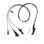 Package contents of the PMLN5097 covert three-wire earpiece kit for MOTOTRBO radios