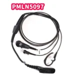 Side profile of the PMLN5097 covert three-wire earpiece kit for MOTOTRBO radios