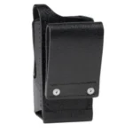Motorola PMLN5867 hard leather carry case for two way radios held in hand