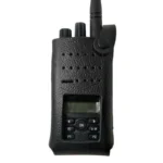 Front view of the Nylon carry case with fixed belt loop for XPR3500 two-way radios