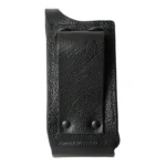 Package contents of the Nylon carry case with fixed belt loop for XPR3500 two-way radios