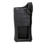 Close-up of the Nylon carry case with fixed belt loop for XPR3500 two-way radios