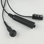 PMLN6123 three-wire surveillance earpiece kit with acoustic tube held in hand