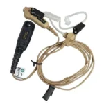 Front view of the PMLN6130 IMPRES two-wire acoustic tube earpiece kit for DP radios