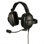 Detail shot of the PMLN6763 behind-the-head ANC headset for XiR P6600i radios