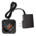 Side profile of the Motorola PMLN7094 single-unit desktop radio charger