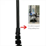 Front view of the PMLN7158A air acoustic tube earpiece for Motorola SL300 SL7550e