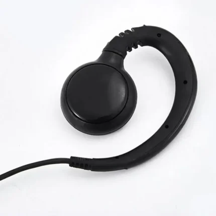 Detail shot of the PMLN7189 noise-cancelling earpiece for Motorola two-way radios