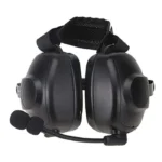 Detail shot of the Motorola PMLN7468 heavy duty behind-the-head headset
