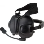 Side profile of the Motorola PMLN7468 heavy duty behind-the-head headset