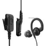 Front view of the PMLN8295 noise-canceling wired headset for R7 series radios