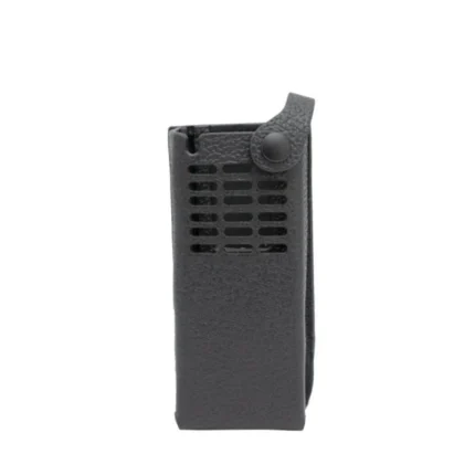 Front view of the Protective leather case for R7 series walkie-talkie radios