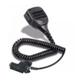 Detail shot of the PMMN4051 shoulder speaker microphone for Motorola XTS radios