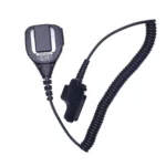 Close-up of the PMMN4051 shoulder speaker microphone for Motorola XTS radios
