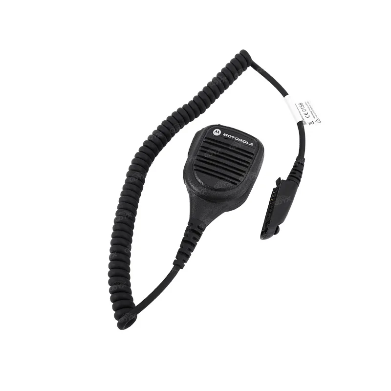 Tw Motorola Pmmn4058 Two Way Radio Front view of the PMMN4058A ATEX speaker microphone for Motorola MTP850Ex