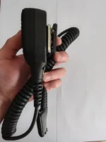 PMMN4066 remote speaker microphone with ENC for Motorola R7 held in hand
