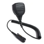 Front view of the PMMN4076A speaker mic for Motorola DP and MTP radios