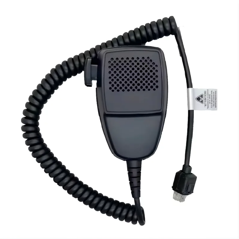Tw Motorola Pmmn4090 Two Way Radio Front view of the Motorola PMMN4090 wired speaker microphone for mobile radios