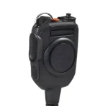 IP67 IMPRES remote speaker microphone for Motorola DP fleet radios held in hand