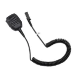 Front view of the PMMN4170 wired handheld speaker microphone with 3.5mm audio jack