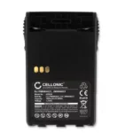 Detail shot of the Motorola GP328plus replacement Li-ion battery pack 1500mAh