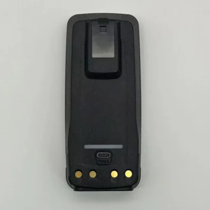 Detail shot of the PMNN4065 series Li-ion battery for XiR P8200 P8260 radios