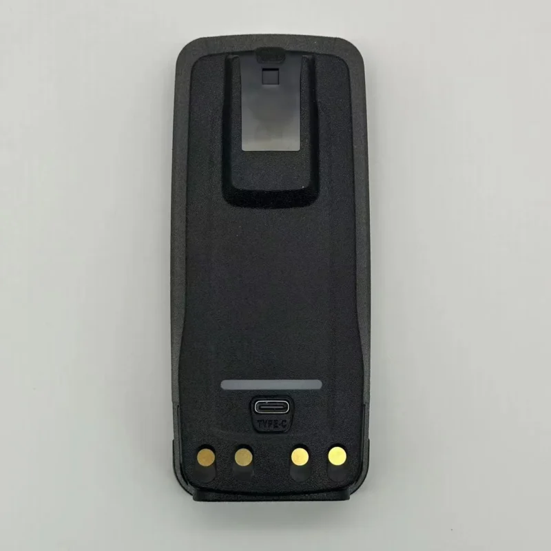 Detail shot of the PMNN4065 series Li-ion battery for XiR P8200 P8260 radios