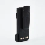 Detail shot of the PMNN4406BR 7.4V Li-ion two-way radio battery for Motorola DP4400E