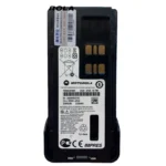 Front view of the Motorola PMNN4409 Li-ion two-way radio battery
