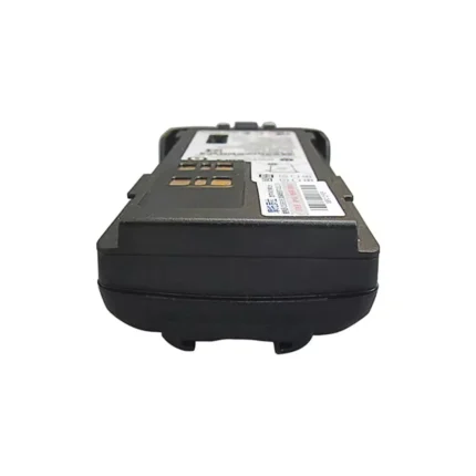 Detail shot of the PMNN4448 2800mAh Li-ion rechargeable battery for DP-series radios
