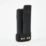 Detail shot of the PMNN4488 lithium-ion battery for Motorola XPR radios