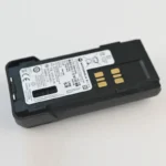 Side profile of the Motorola PMNN4493 IMPRES two-way radio battery pack
