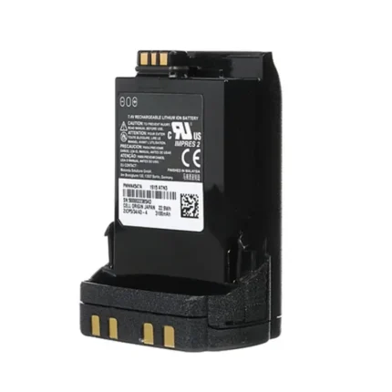 Front view of the Motorola PMNN4547 IP68 IMPRES 2 battery for APX radios
