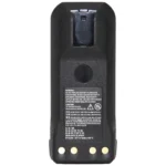Detail shot of the PMNN4848 high-capacity Li-ion battery pack for Motorola R7