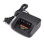 Front view of the PMPN4203A desktop charging base for MAG ONE A8i radio batteries