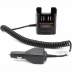 Package contents of the RLN4883 vehicle battery charger cradle for HT and GP radios