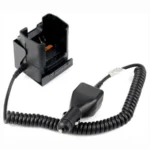 Close-up of the RLN4883 vehicle battery charger cradle for HT and GP radios