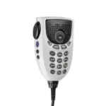 Detail shot of the RMN5065 mobile radio speaker microphone for Motorola DM series