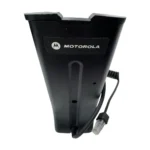 Detail shot of the RMN5068 desktop dispatch microphone for Motorola mobile radios