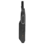 Detail shot of the Motorola SL2K slim DMR display two way radio