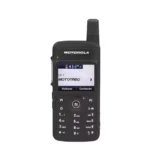 Motorola SL2K slim DMR display two way radio held in hand