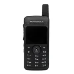 Front view of the Motorola SL4000 DMR portable two way radio unit