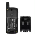 Side profile of the Motorola SL4000 DMR portable two way radio unit