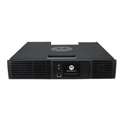 Front view of the Motorola SLR8000 100W digital base station repeater unit