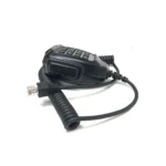 Black SM07R1 handheld microphone for car radio stations held in hand